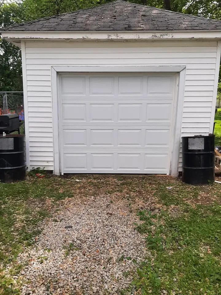 ACJ Overhead Door completed garage door project